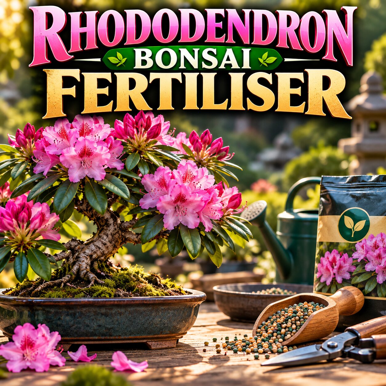 rhododendron bonsai fertiliser