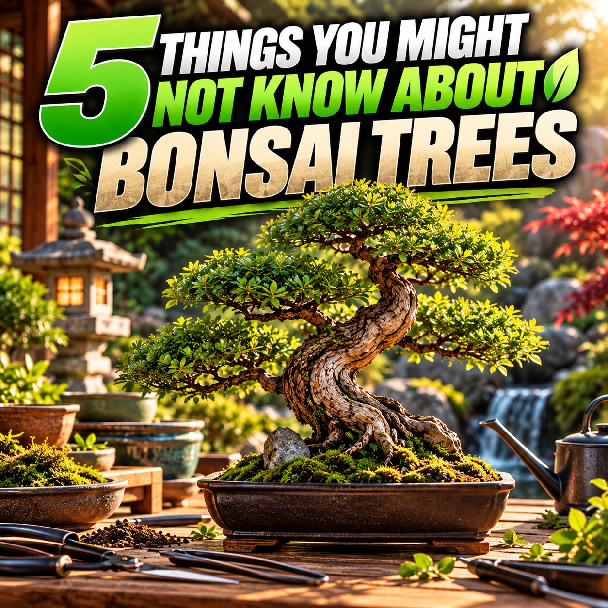 5 Things You Might Not Know About Bonsai Trees