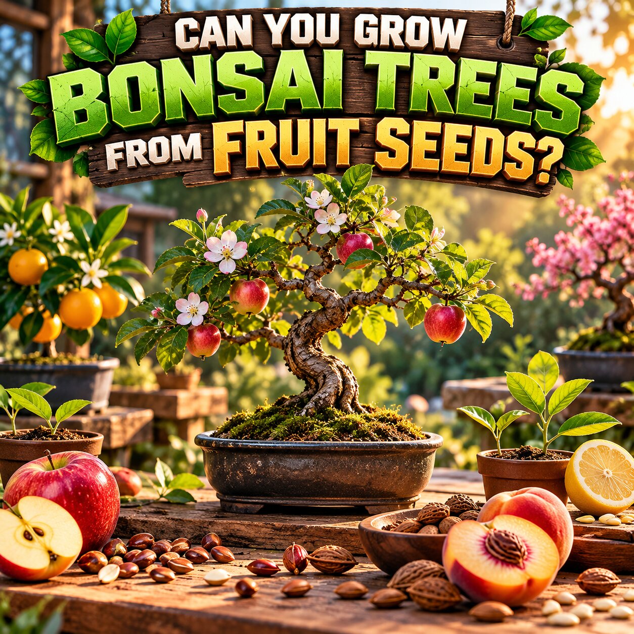 Can You Grow Bonsai Trees from Fruit Seeds?