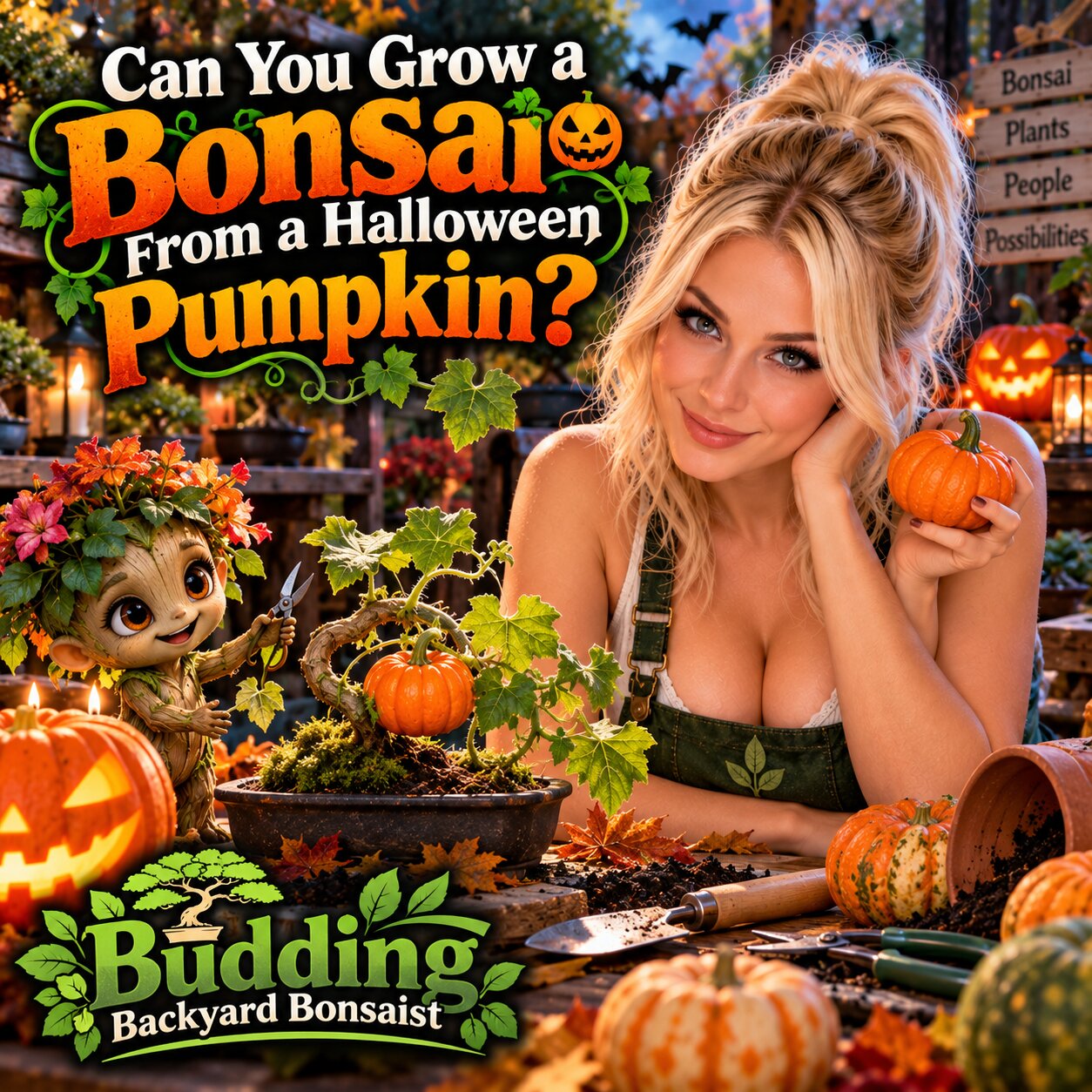 Can You Grow a Bonsai From a Halloween Pumpkin?